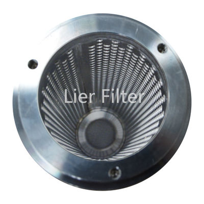 qualidade  Food Sintered Metal Filter Elements Industrial 20 Micron Stainless Steel Filter fábrica