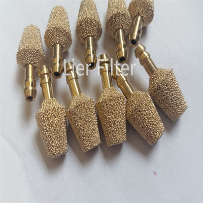 qualidade  -200C-600C Sintered Metal Powder Filter Weldable Machinable Copper Powder Filter fábrica