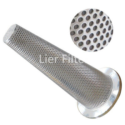 qualidade  Durable Special Shaped Perforated Metal Mesh Filter 0.5um-200um Excellent noise suppression performance fábrica