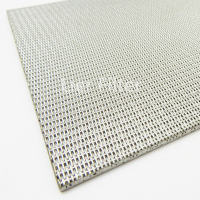 Filtragem aglomerada de aço inoxidável da temperatura de Mesh Filter High Precision High do metal
