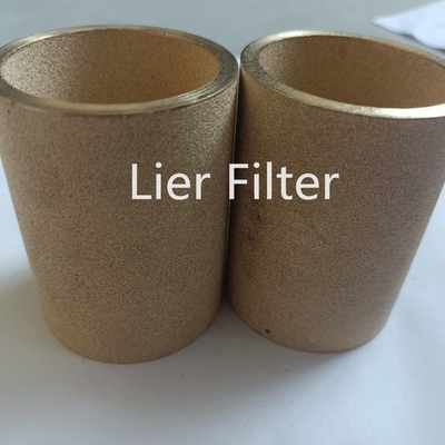 filtro de aço inoxidável aglomerado do pó do filtro do pó de metal do comprimento de 10-100cm