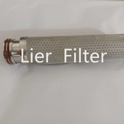 Elemento de filtro aglomerado cilindro do metal do leito fluidizado para a indústria farmacêutica