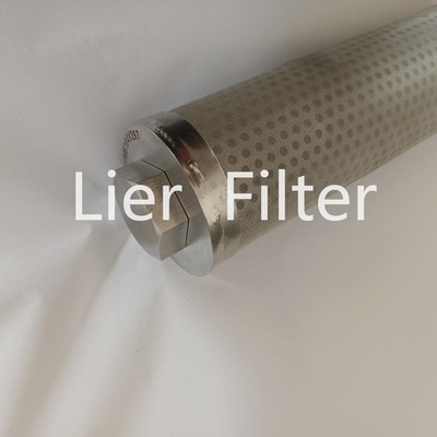 O filtro em caixa aglomerado industrial 10um do metal a 15um aglomerou Mesh Filter Element
