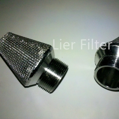 permeabilidade resistente à corrosão aglomerada de aço inoxidável do elemento de filtro 10-15um boa