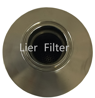 Filtro aglomerado de aço inoxidável de Mesh Cylindrical Filter Element Shaped