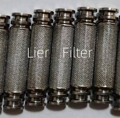 Elemento de filtro de aço inoxidável do óleo de SS316L 1.7mm para para prolongar a vida do sistema hidráulico