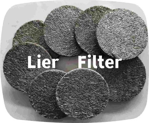 70um FeCrAl aglomerou o feltro da fibra do metal usado na indústria química