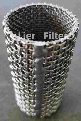 o padrão de 5Um 316L aglomerou a operação automática de Mesh Filter Elements For Continuous