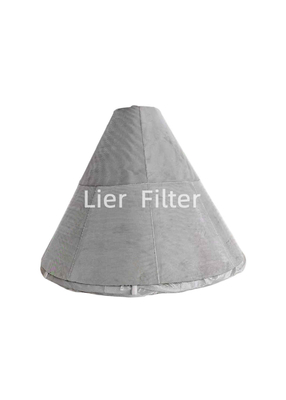 Mesh Filter Heat Resistant aglomerado cônico soldado de limpeza excelente