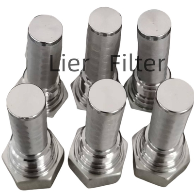 Elemento de filtro da válvula da camada de SS316L 38um multi na indústria da metalurgia