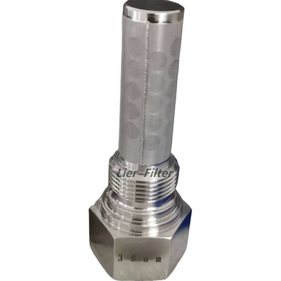 Elemento de filtro da válvula da camada de SS316L 38um multi na indústria da metalurgia