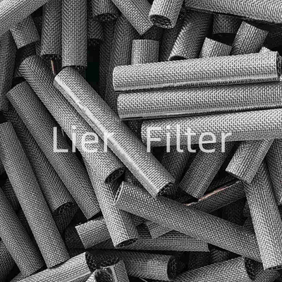 Indústria aglomerada composta reusável de Mesh Filter Elements In Machining do metal da elevada precisão 50um