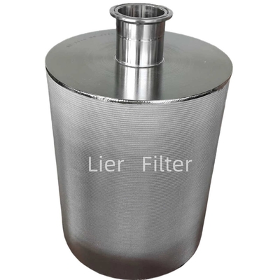 A precisão de filtração estável SS316L 20um aglomerou a indústria de Mesh Filter Elements In Pharmaceutical do metal