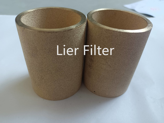 O ODM 2um aglomerou o filtro de cobre de aço inoxidável do pó do filtro do pó de metal
