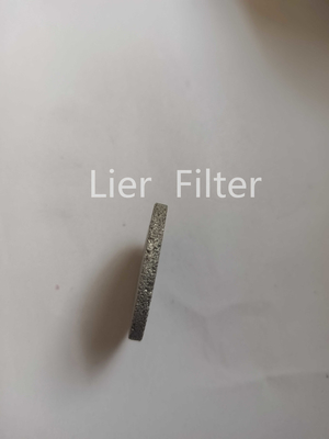 Filtro aglomerado poroso da maquinaria hidráulica de aço inoxidável do filtro do pó SS316