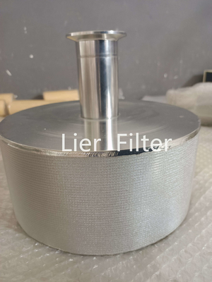 O filtro dado forma durável de SS304 SS316 SS316L perfurou o metal Mesh Funnel Filter