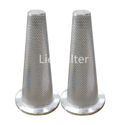 0.2mm o cone do furo que dá forma dado forma filtram metal perfurado Mesh Filter Strong Wear Resistance