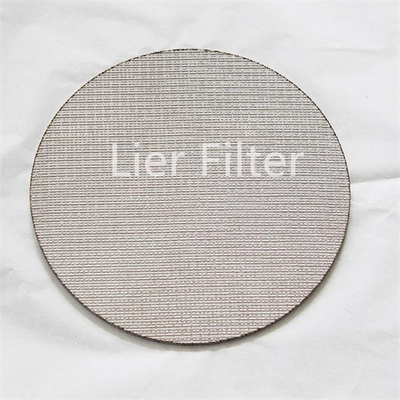 1-300 filtro de aço inoxidável de Mesh Filter Reusable Sintered Mesh do mícron