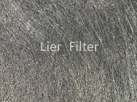 A fibra aglomerada de aço inoxidável do metal de FeCrAl sentiu resistente aos ácidos nítrico