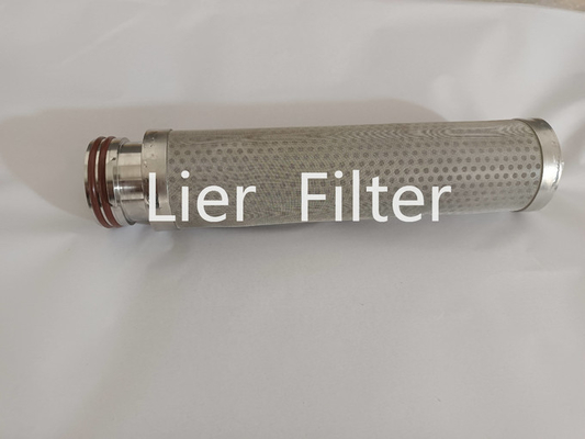 Elementos de filtro aglomerados porosos do metal do poliéster para meios da bebida do alimento