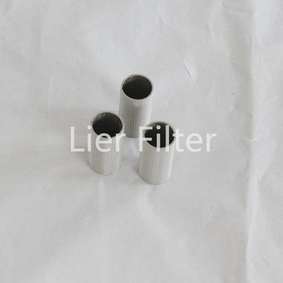 Elemento de filtro de aço aglomerado de Mesh Filter Valve Body Stainless de 50 mícrons