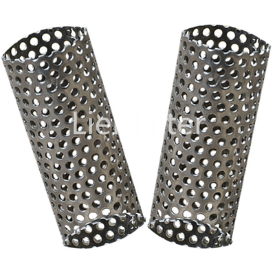 1-100 fio de metal perfurado Mesh Perforated Stainless Steel Pipe do mícron