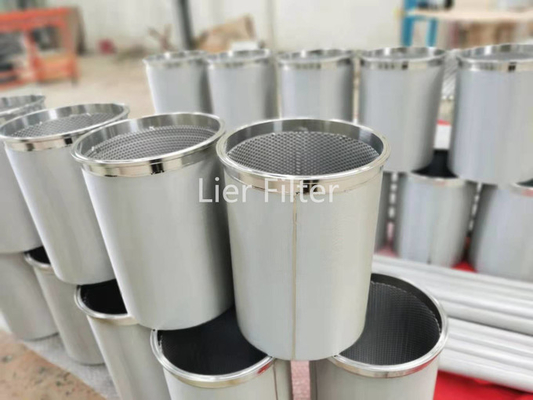 Do filtro industrial da cesta do GB do CE fio de aço inoxidável Mesh Filter Element