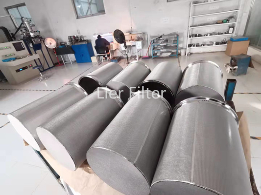 10-300 cesta industrial de aço inoxidável do filtro dos furos para a filtragem da água