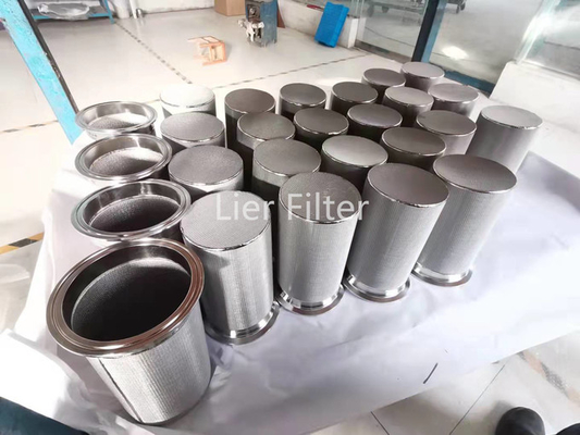 o filtro industrial da cesta 1.0-6.4Mpa moldou o filtro de aço da cesta
