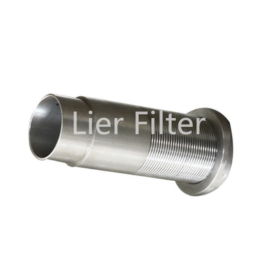Multi metal da camada aglomerado para engrenar o tubo de filtro de aço inoxidável aglomerado do filtro do pó de metal
