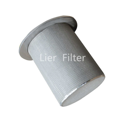 Caudal alto industrial do elemento de filtro do metal do único saco